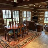 Log Home in the Country
